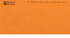Desktop Screenshot of friedmanwilliams.com